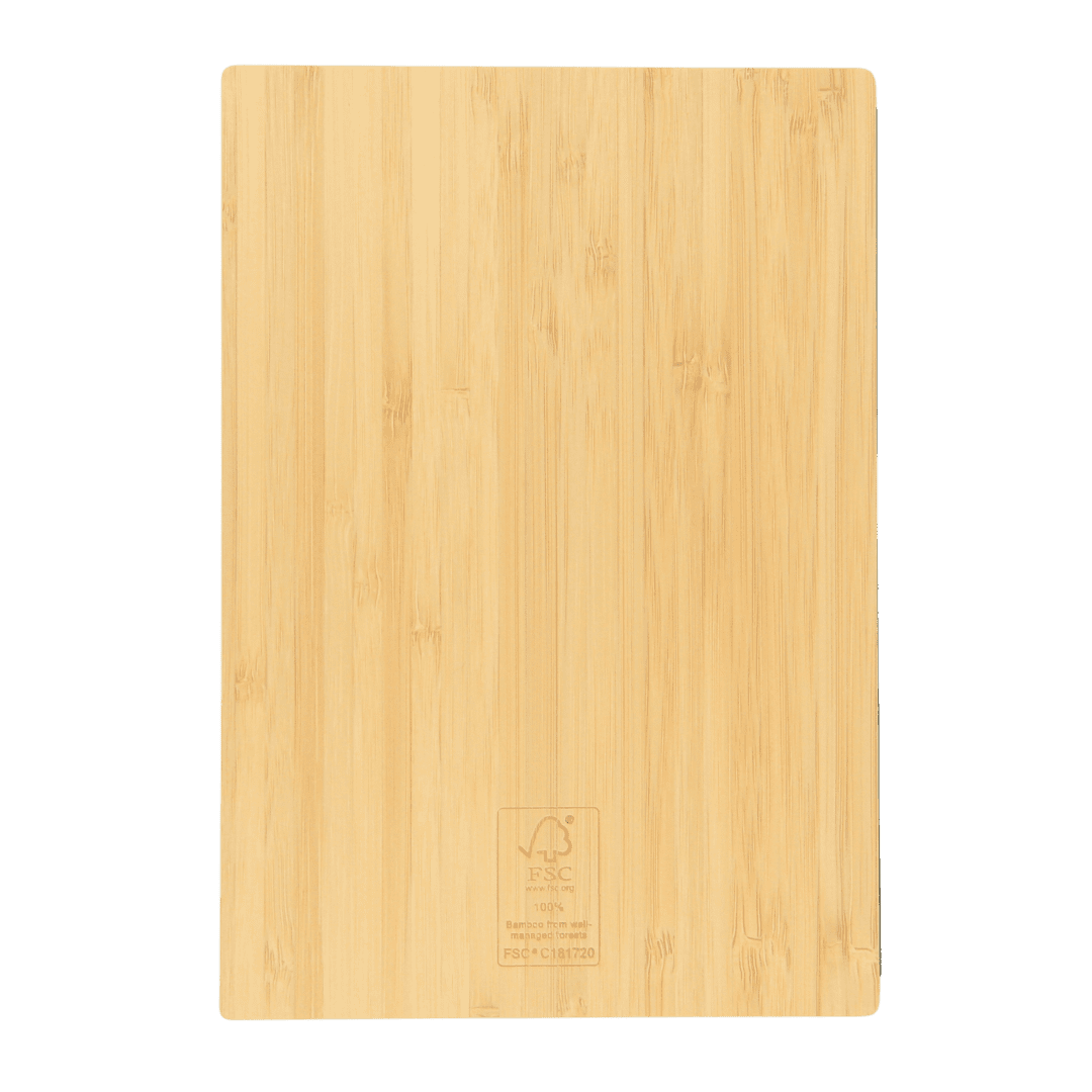 Notizbuch aus Bambus liniert