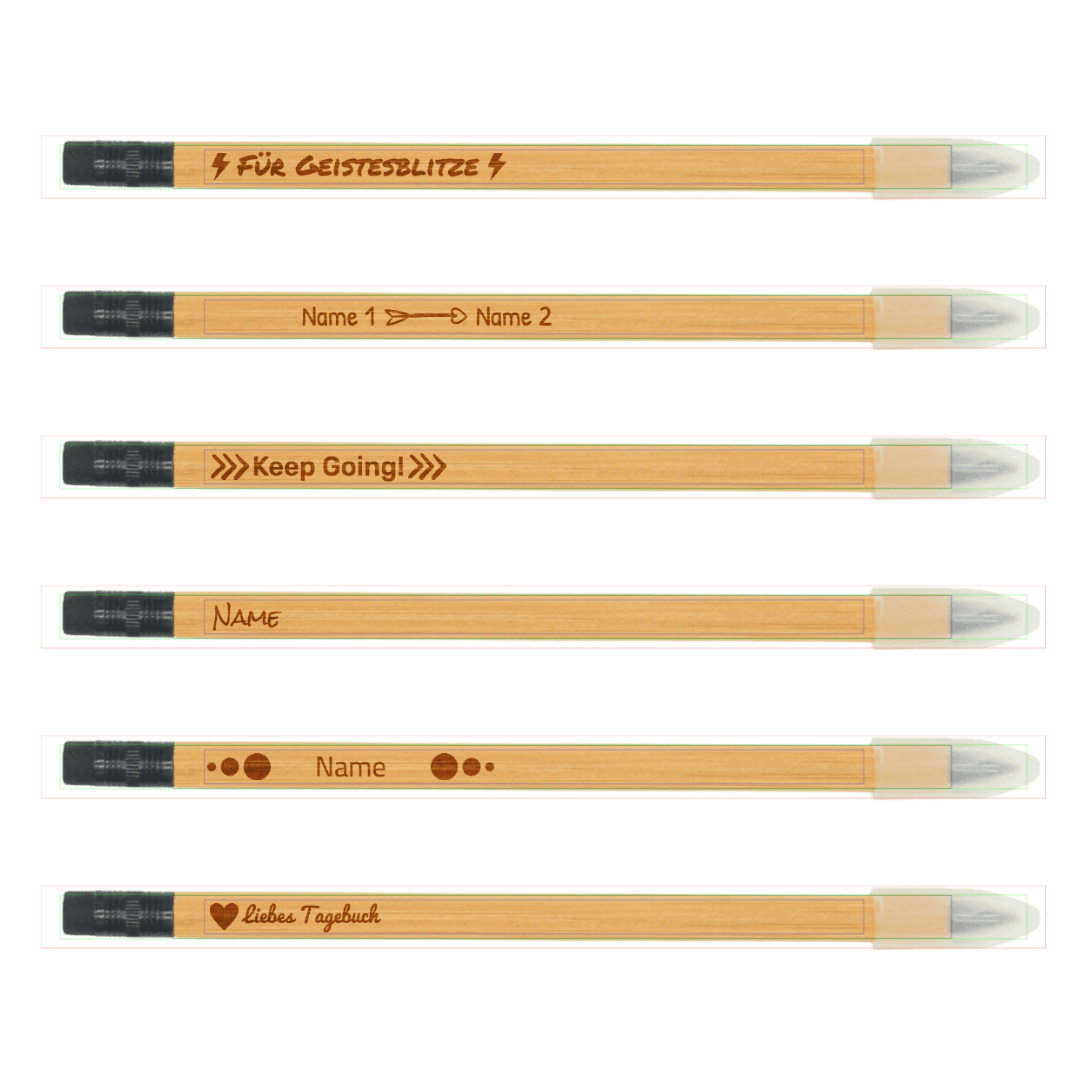 Infinity Stift aus Bambus