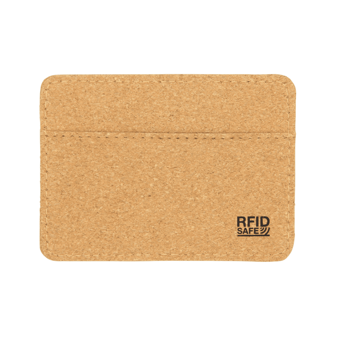 Slim Wallet aus Kork mit RFID Schutz