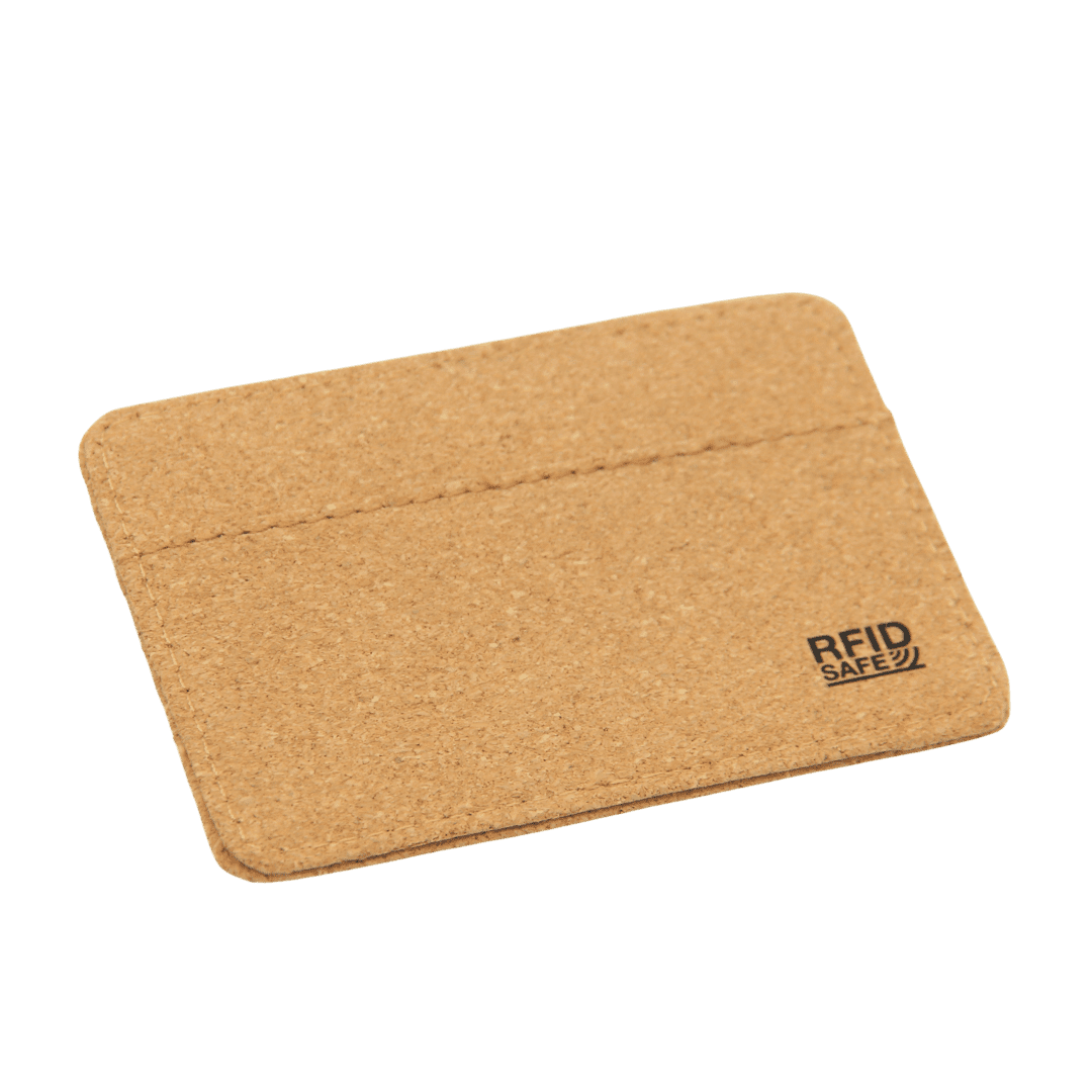 Slim Wallet aus Kork mit RFID Schutz