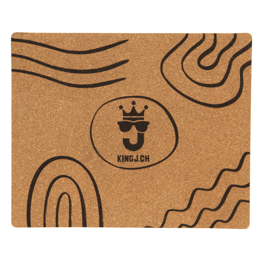 Mousepad aus Kork rechteckig