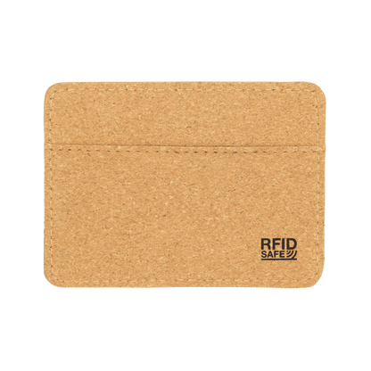 Slim Wallet aus Kork mit RFID Schutz